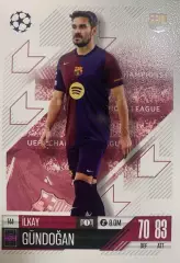 Карточка Илкай Гюндоган Барселона,Манчестер Сити,Боруссия Лига Чемпионов 2024-25