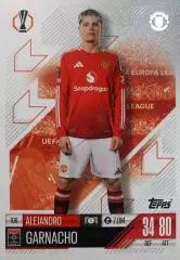 Футбол. Карточка Алехандро Гарначо Манчестер Юнайтед Лига Европы 2024/25 TOPPS