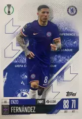 Футбол. Карточка Энцо Фернандес Челси, Бенфика, Ривер Лига Конференций 2024/25
