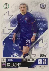 Футбол. Карточка Конор Галлахер Челси, Атлетико Мадрид Лига Чемпионов 2024-25