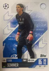 Футбол. Карточка Янн Зоммер Интер, Бавария Мюнхен Лига Чемпионов 2024-25 TOPPS