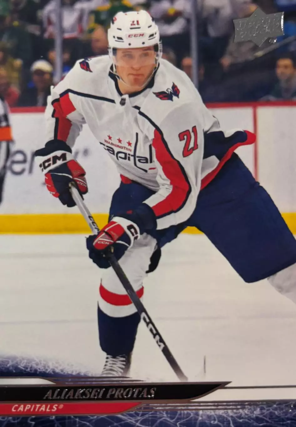 Карточка Алексей Протас Washington Capitals/Вашингтон, Динамо Минск НХЛ/NHL/КХЛ