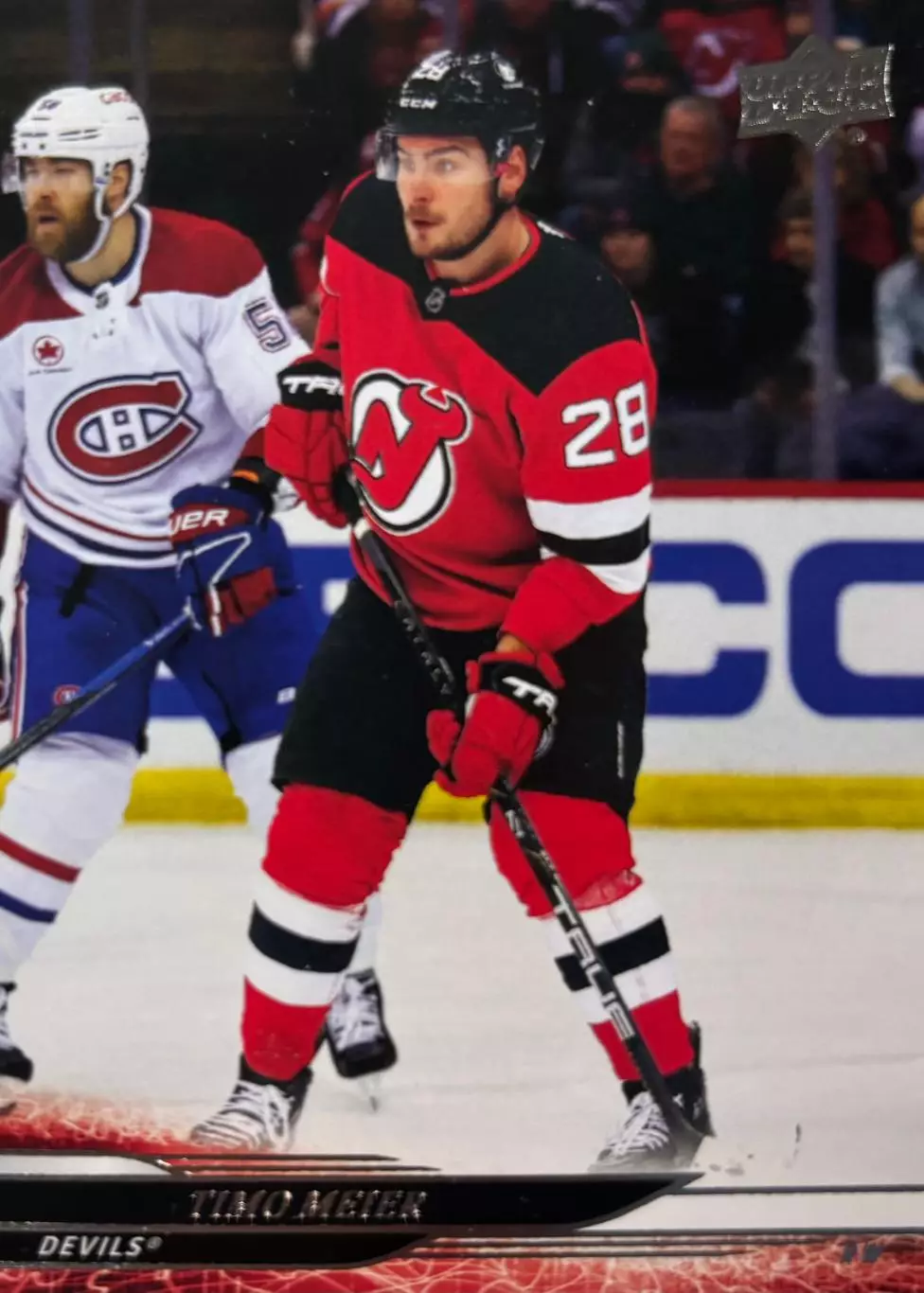 Карточка Timo Meier - Тимо Майер New Jersey Devils / Нью-Джерси Девилз НХЛ/NHL