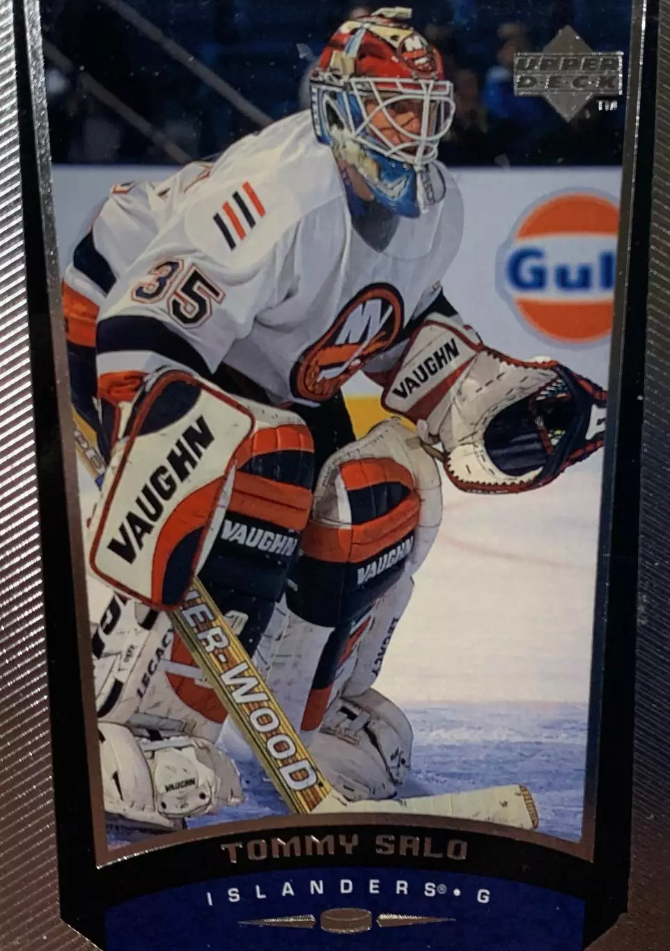 Хоккей. Карточка Tommy Salo - Томми Сало New York Islanders - Айлендерс НХЛ/NHL