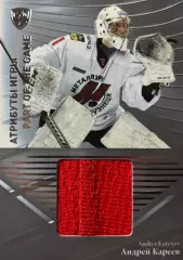Хоккей Карточка Андрей Кареев Металлург Новокузнецк КХЛ/KHL сезон 2015/16 SeReal