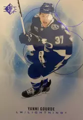 Хоккей. Карточка Yanni Gourde - Янни Гурд Tampa Bay Lightning/Тампа-Бэй НХЛ/NHL