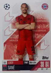 Карточка Лерой Сане Бавария, Манчестер Сити, Шальке 04 Лига Чемпионов 2024-25