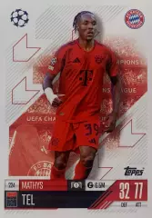 Карточка Матис Тель Бавария Мюнхен, Тоттенхэм Хотспур Лига Чемпионов 2024/25