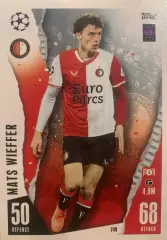 Футбол Карточка Wieffer/Матс Виффер Фейеноорд, Брайтон Лига Чемпионов 2023/24