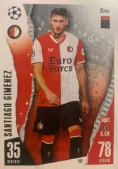 Карточка Santiago Gimenez/Сантьяго Хименес Фейеноорд Лига Чемпионов 2023/24