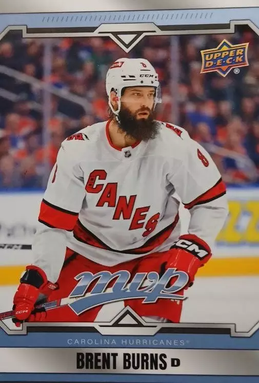 Хоккей. Карточка Brent Burns-Брент Бернс Carolina Hurricanes - Каролина НХЛ/NHL