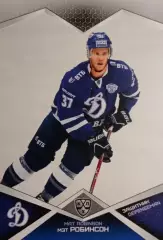 Хоккей. Карточка Мэт Робинсон Динамо Москва КХЛ/KHL сезон 2016/17 SeReal
