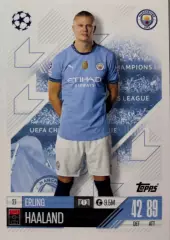 Карточка Эрлинг Холанн Манчестер Сити, Боруссия Дортмунд Лига Чемпионов 2024-25