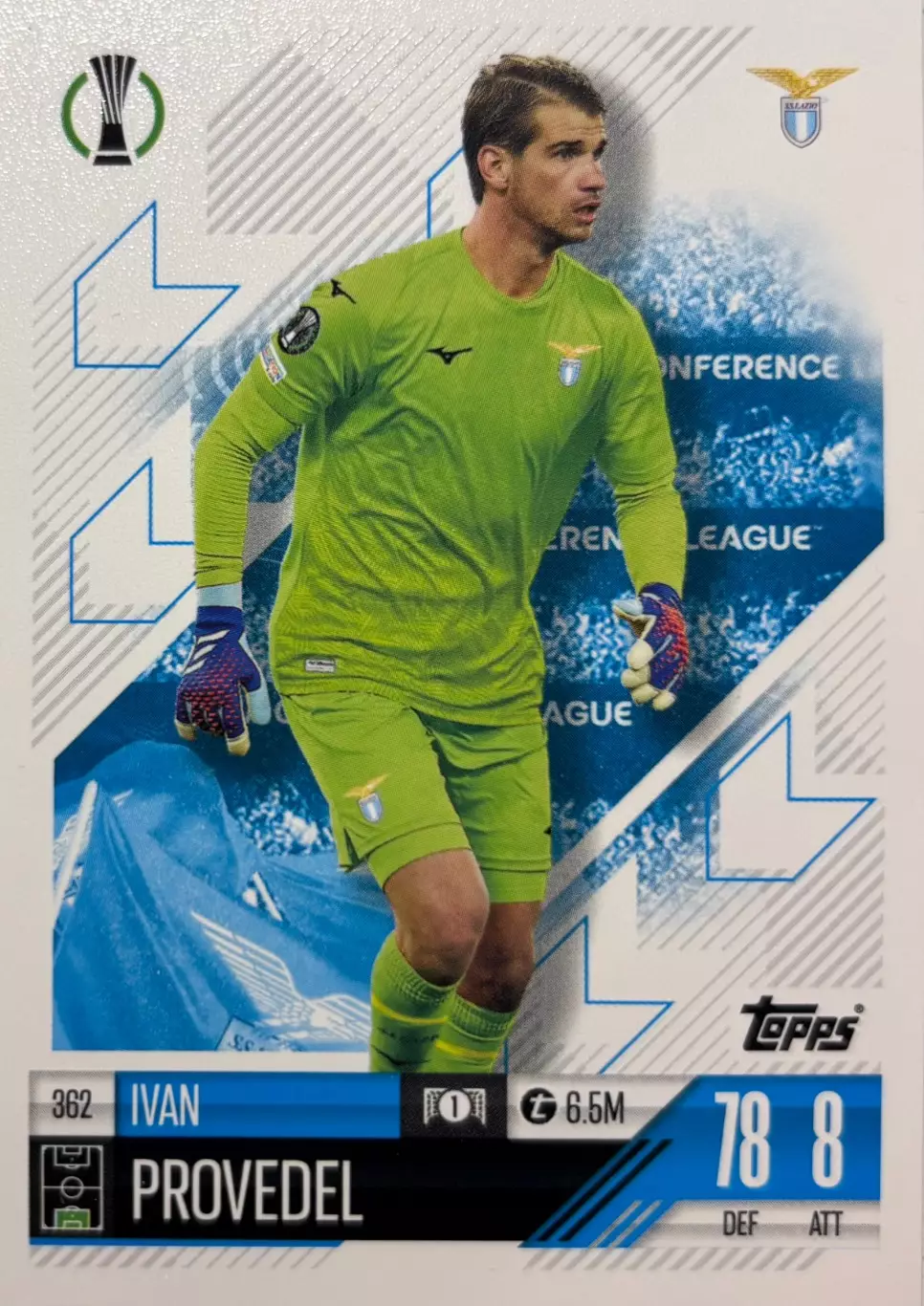 Футбол. Карточка Иван Проведель Лацио, Эмполи, Специя Лига Конференций 2024-25