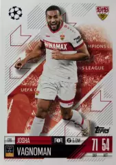 Футбол. Карточка Йоша Вагноман Штутгарт, Гамбург Лига Чемпионов 2024/25 TOPPS