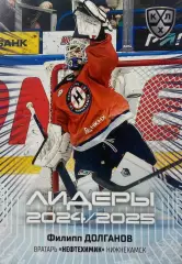 Хоккей. Карточка Филипп Долганов Нефтехимик Нижнекамск КХЛ/KHL 2024/25 SeReal
