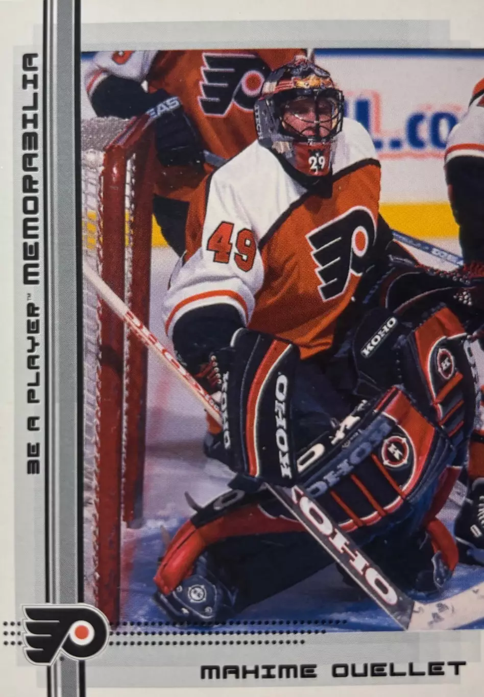 Карточка Maxime Ouellet - Максим Уэлле Philadelphia Flyers - Филадельфия НХЛ-NHL