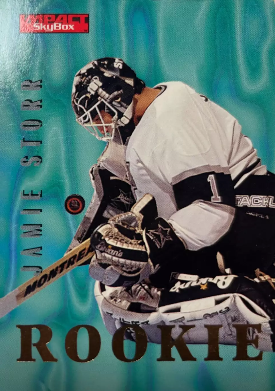 Хоккей. Карточка Jamie Storr - Джейми Сторр Los Angeles Kings / Кингз НХЛ/NHL