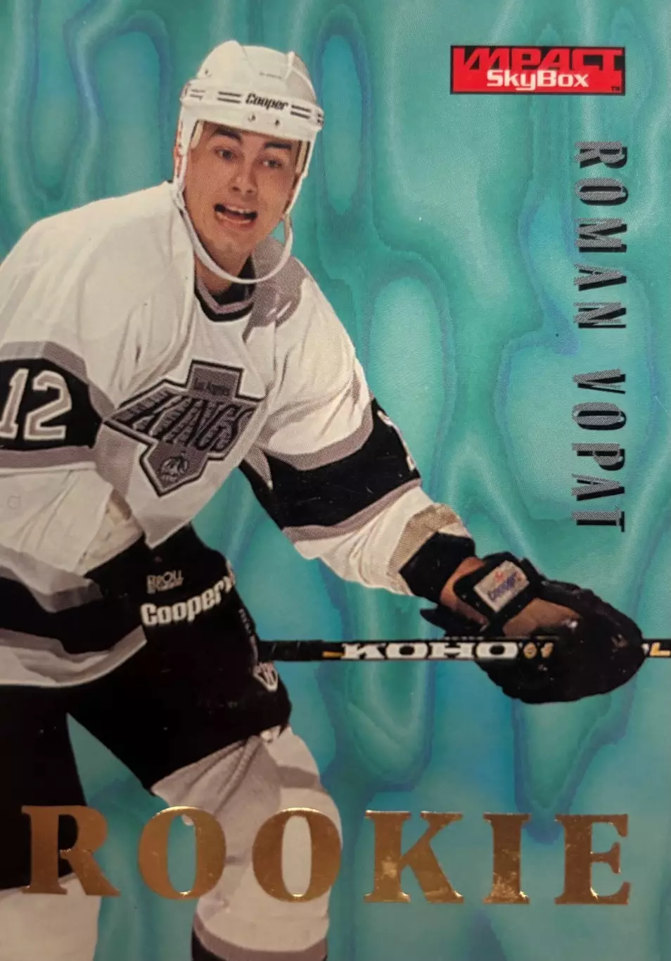 Хоккей. Карточка Roman Vopat - Роман Вопат Los Angeles Kings / Кингз НХЛ/NHL