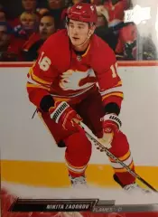 Карточка Никита Задоров Calgary Flames/Калгари Флэймз, ЦСКА Москва КХЛ/NHL/НХЛ