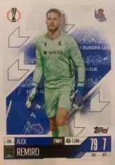 Футбол. Карточка Алекс Ремиро Реал Сосьедад, Алавес Лига Европы 2024/25 TOPPS