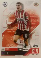 Футбол. Карточка Guus Til/Гус Тиль ПСВ, Спартак Москва Лига Чемпионов 2024/25