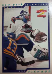 Хоккей. Карточка Eric Fichaud - Эрик Фишо New York Islanders - Айлендерс НХЛ/NHL