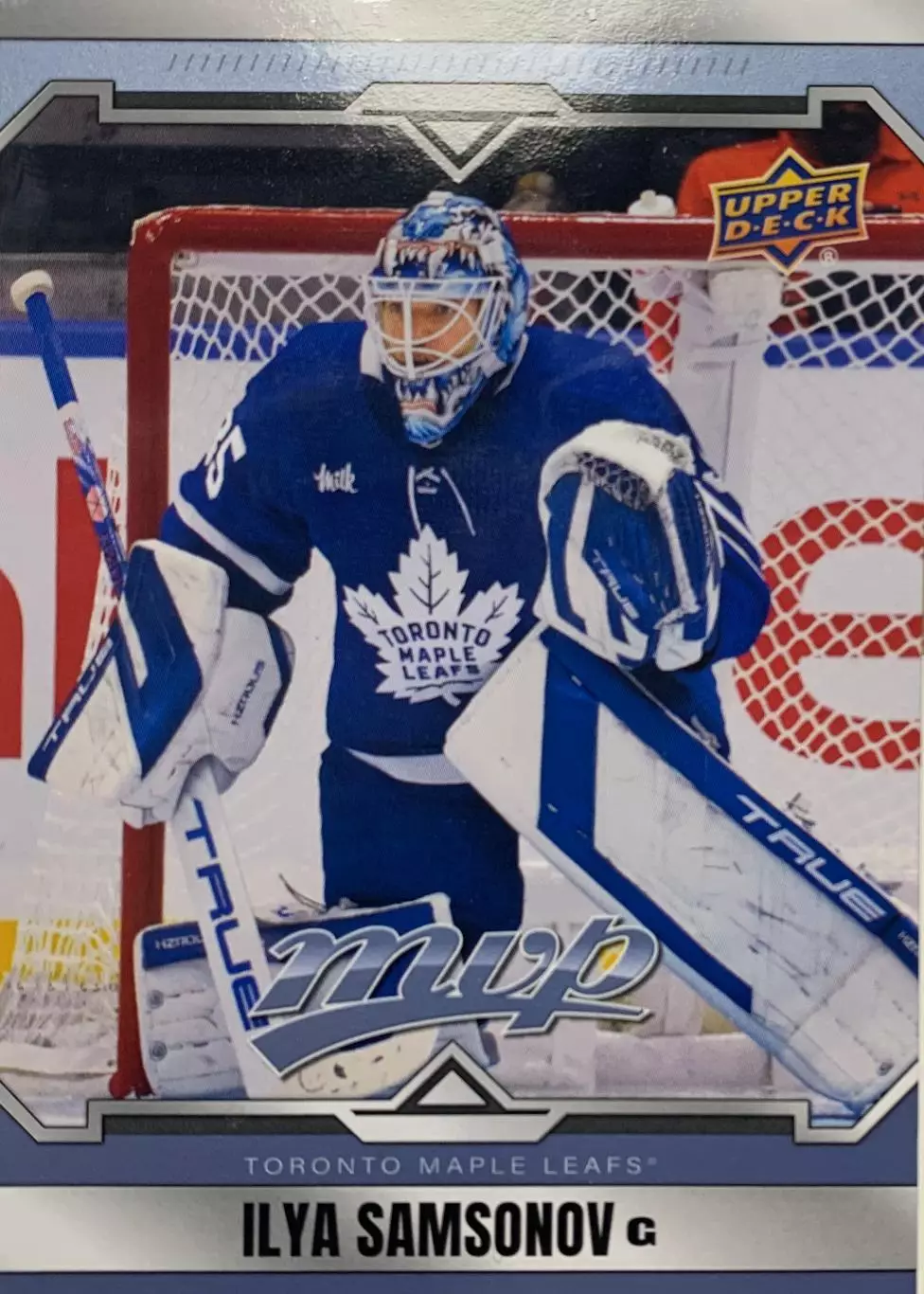 Карточка Илья Самсонов Торонто Мейпл Лифс/Металлург Магнитогорск/ХК Сочи НХЛ/КХЛ