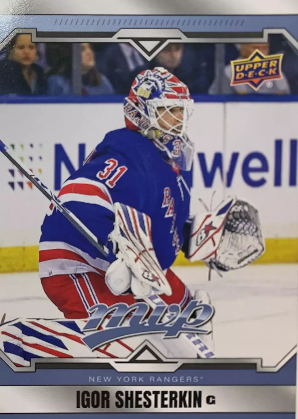 Хоккей Карточка Игорь Шестеркин New York Rangers-Рейнджерс, Спартак, СКА НХЛ-КХЛ