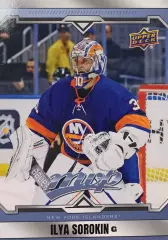 Хоккей. Карточка Илья Сорокин ЦСКА Москва, New York Islanders-Айлендерс НХЛ/КХЛ