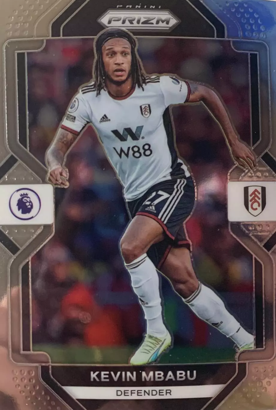 Футбол Карточка Кевин Мбабу Фулхэм, Вольфсбург АПЛ 2021-22 Panini