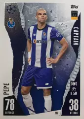 Футбол. Карточка Pepe/Пепе Порту, Реал Мадрид, Бешикташ Лига Чемпионов 2023-24