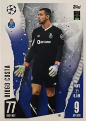 Футбол. Карточка Diogo Costa/Диогу Кошта Порту Лига Чемпионов 2023-24 TOPPS