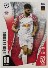 Футбол Карточка Йошко Гвардиол РБ Лейпциг, Манчестер Сити Лига Чемпионов 2023-24