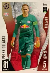 Футбол. Карточка Петер Гулачи РБ Лейпциг, Ливерпуль Лига Чемпионов 2023-24 TOPPS