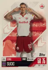 Карточка Лука Сучич Ред Булл Зальцбург, Реал Сосьедад Лига Чемпионов 2024-25