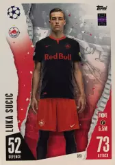 Карточка Лука Сучич Ред Булл Зальцбург, Реал Сосьедад Лига Чемпионов 2023-24