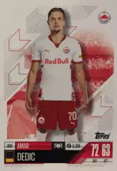 Футбол. Карточка Амар Дедич Ред Булл Зальцбург Лига Чемпионов 2024-25 TOPPS