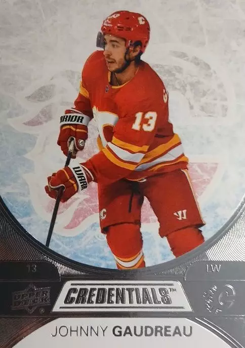 Хоккей. Карточка Johnny Gaudreau - Джонни Годро Calgary Flames - Калгари НХЛ NHL