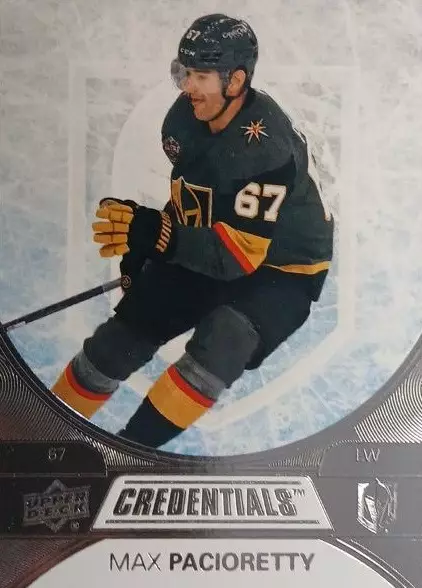 Карточка Max Pacioretty - Макс Пачиоретти Vegas Golden Knights - Вегас НХЛ-NHL