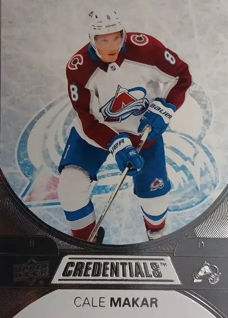 Хоккей. Карточка Cale Makar - Кейл Макар Colorado Avalanche - Колорадо НХЛ NHL