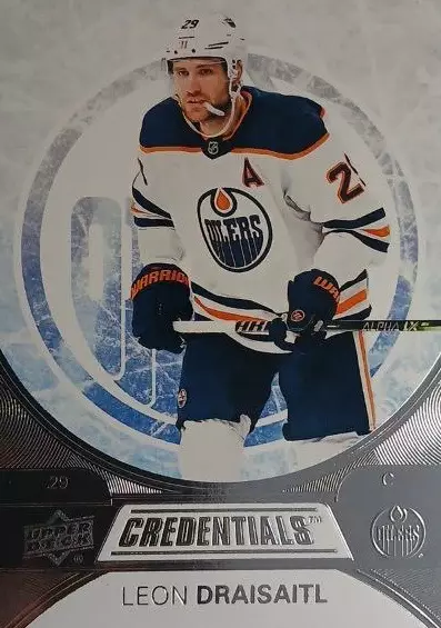 Хоккей. Карточка Leon Draisaitl-Леон Драйзайтль Edmonton Oilers-Эдмонтон НХЛ-NHL