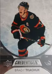 Хоккей. Карточка Brady Tkachuk-Брэди Ткачук Ottawa Senators - Оттава НХЛ/NHL