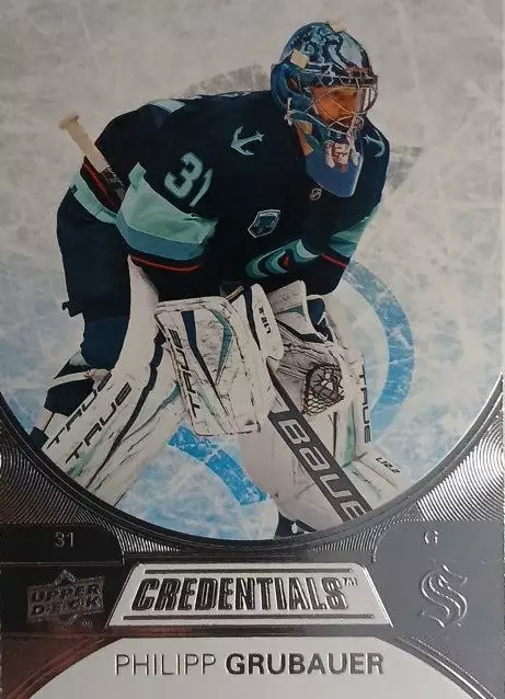 Карточка Philipp Grubauer-Филипп Грубауэр Seattle Kraken - Сиэтл Кракен НХЛ NHL