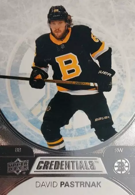 Хоккей. Карточка David Pastrnak - Давид Пастрняк Boston Bruins - Бостон НХЛ NHL
