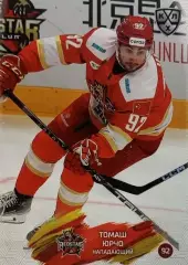 Хоккей. Карточка Томаш Юрчо Куньлунь Ред Стар Пекин КХЛ/KHL сезон 2024/25