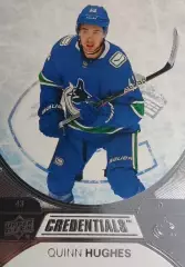 Хоккей. Карточка Quinn Hughes-Куинн Хьюз Vancouver Canucks - Ванкувер НХЛ NHL