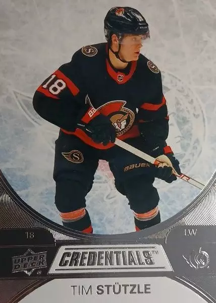 Хоккей. Карточка Tim Stutzle-Тим Штюцле Ottawa Senators/Оттава Сенаторз НХЛ NHL