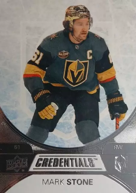 Хоккей. Карточка Mark Stone - Марк Стоун Vegas Golden Knights-Вегас НХЛ NHL