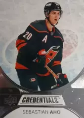 Хоккей Карточка Sebastian Aho-Себастьян Ахо Carolina Hurricanes-Каролина НХЛ NHL